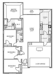 Duxbury New Home Floor Plan