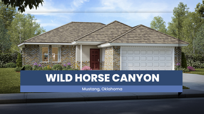 Wild Horse Canyon new homes in Mustang OK