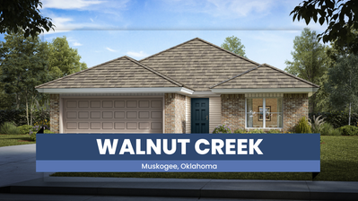 Walnut Creek new homes in Muskogee OK
