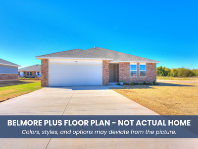 1,502sf New Home in Mustang, OK
