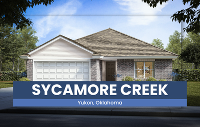Sycamore Creek new homes in Yukon OK