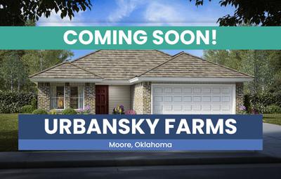 Urbansky Farms new homes in Moore OK