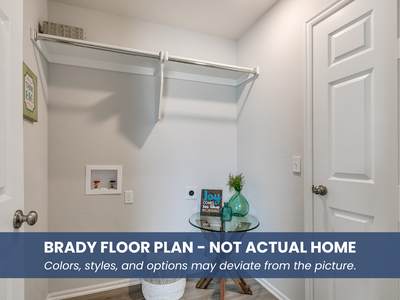 Brady New Home Floor Plan